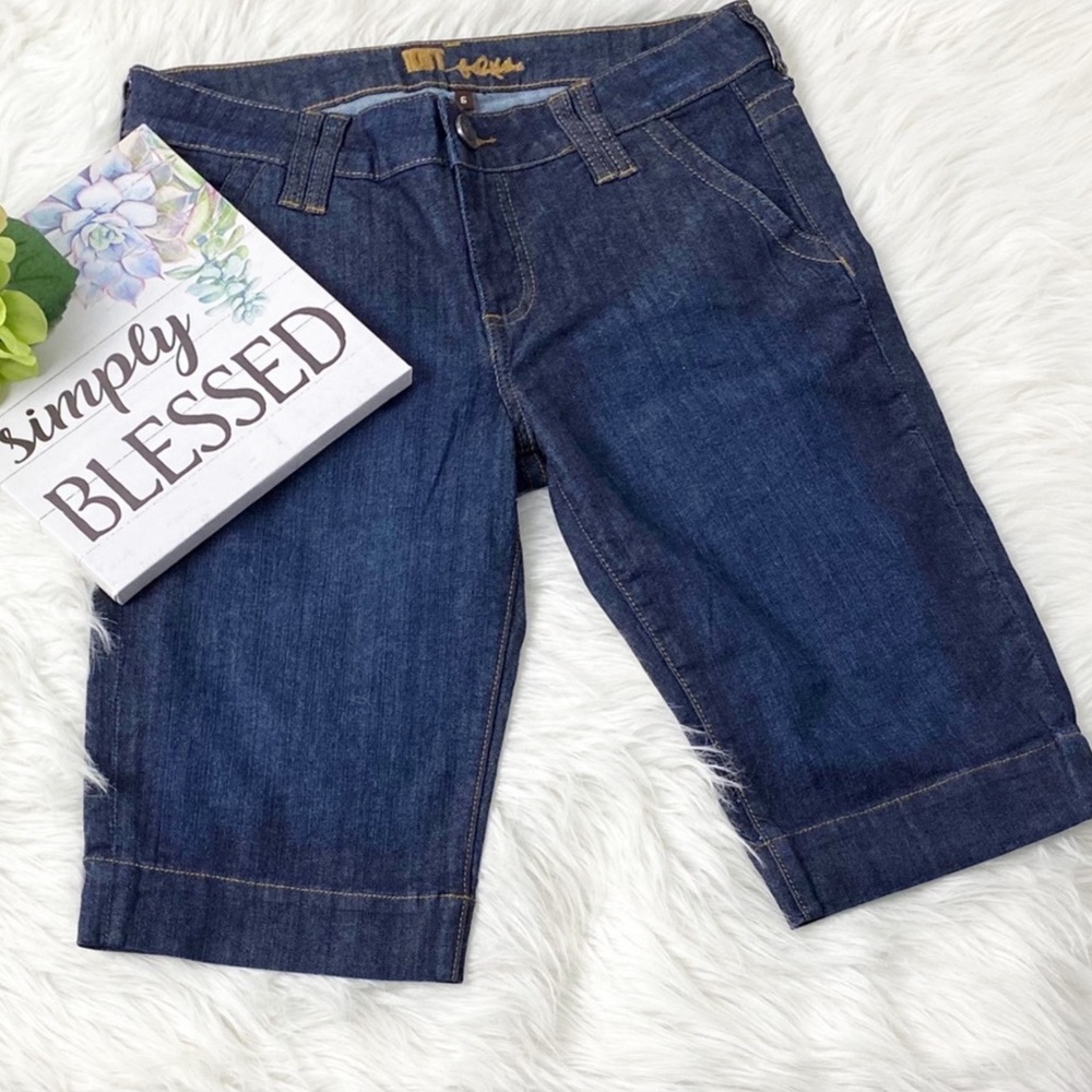 Kut from the Kloth Bermuda Jean Shorts Size 6